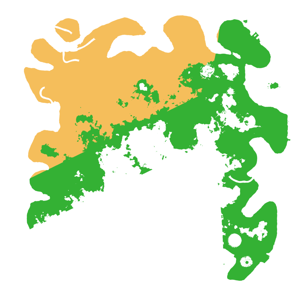Biome Rust Map: Procedural Map, Size: 4000, Seed: 1302