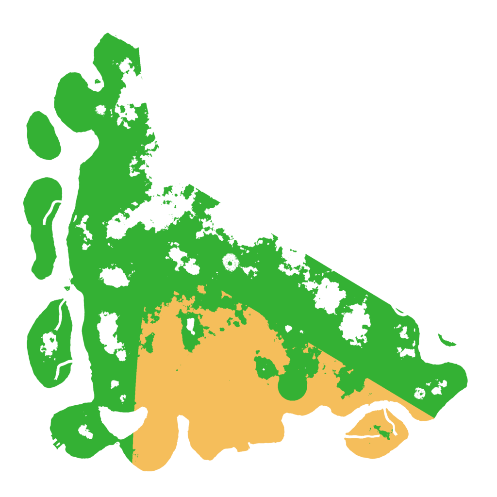 Biome Rust Map: Procedural Map, Size: 4500, Seed: 997180631