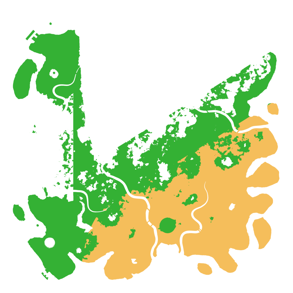 Biome Rust Map: Procedural Map, Size: 5000, Seed: 1894330712