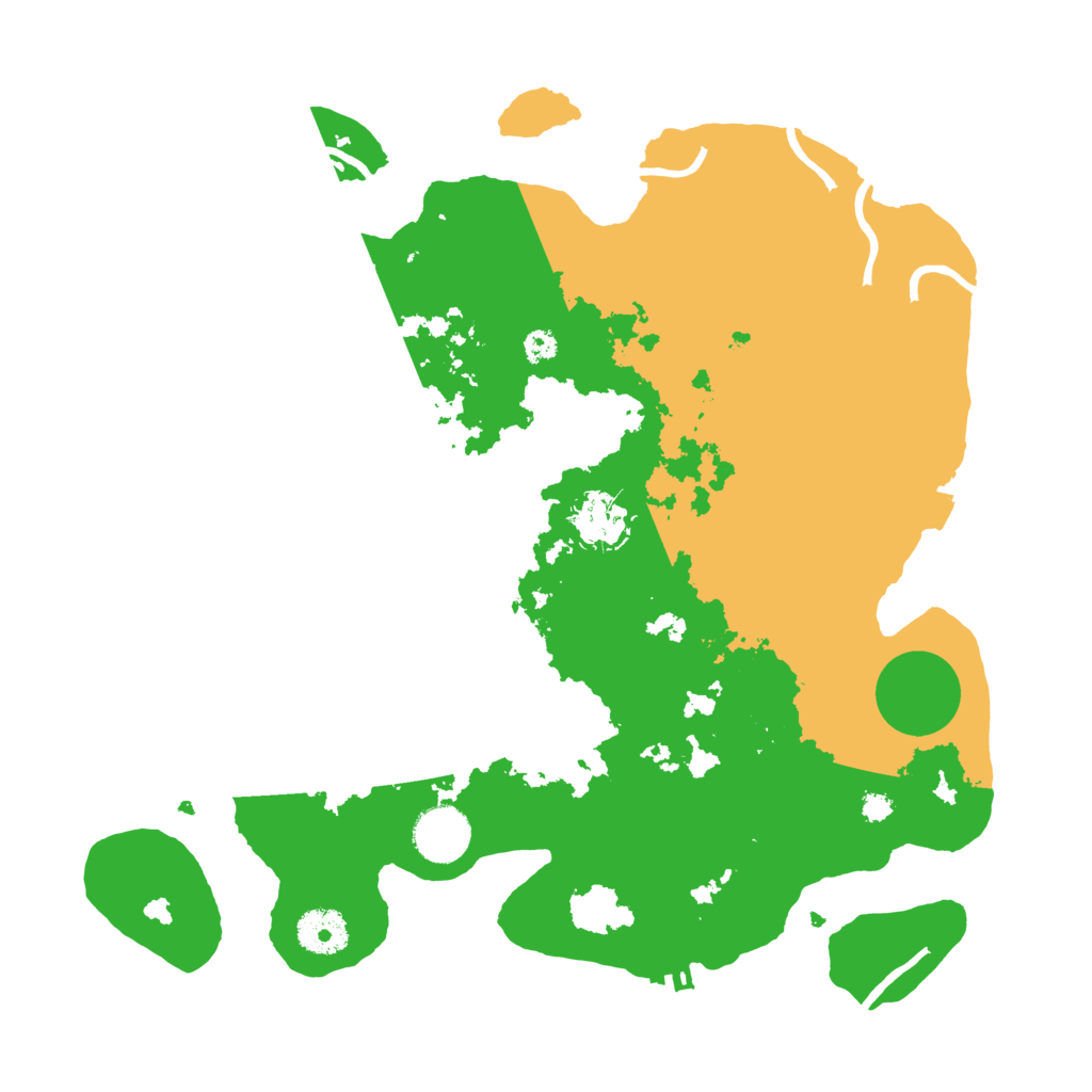 Biome Rust Map: Procedural Map, Size: 3400, Seed: 365096754