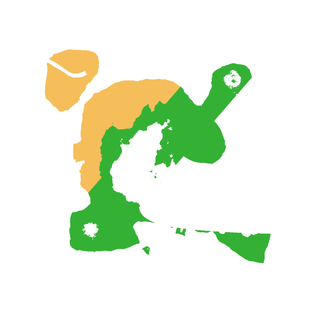 Biome Rust Map: Procedural Map, Size: 2000, Seed: 805748197