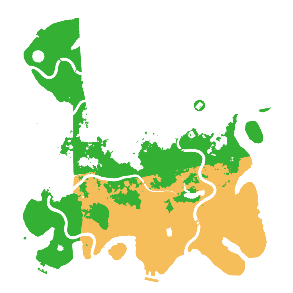 Biome Rust Map: Procedural Map, Size: 4250, Seed: 12818892