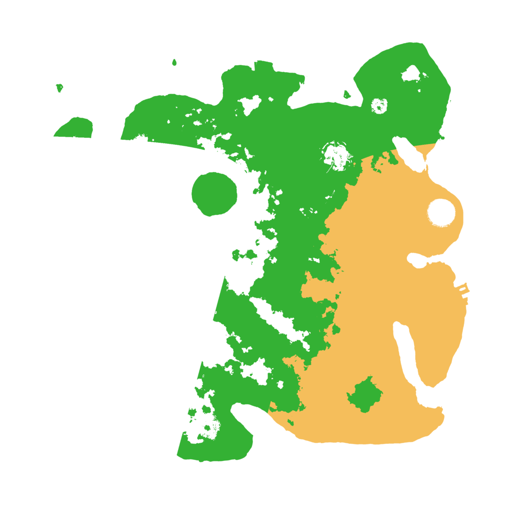 Biome Rust Map: Procedural Map, Size: 3250, Seed: 4000