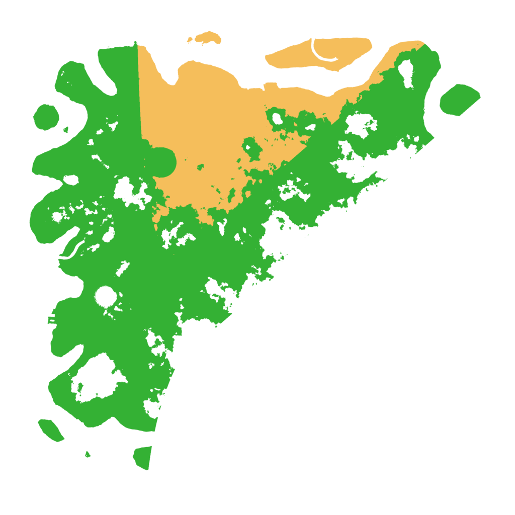 Biome Rust Map: Procedural Map, Size: 4500, Seed: 1547470584