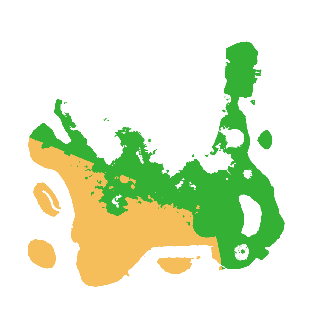 Biome Rust Map: Procedural Map, Size: 3000, Seed: 357580028