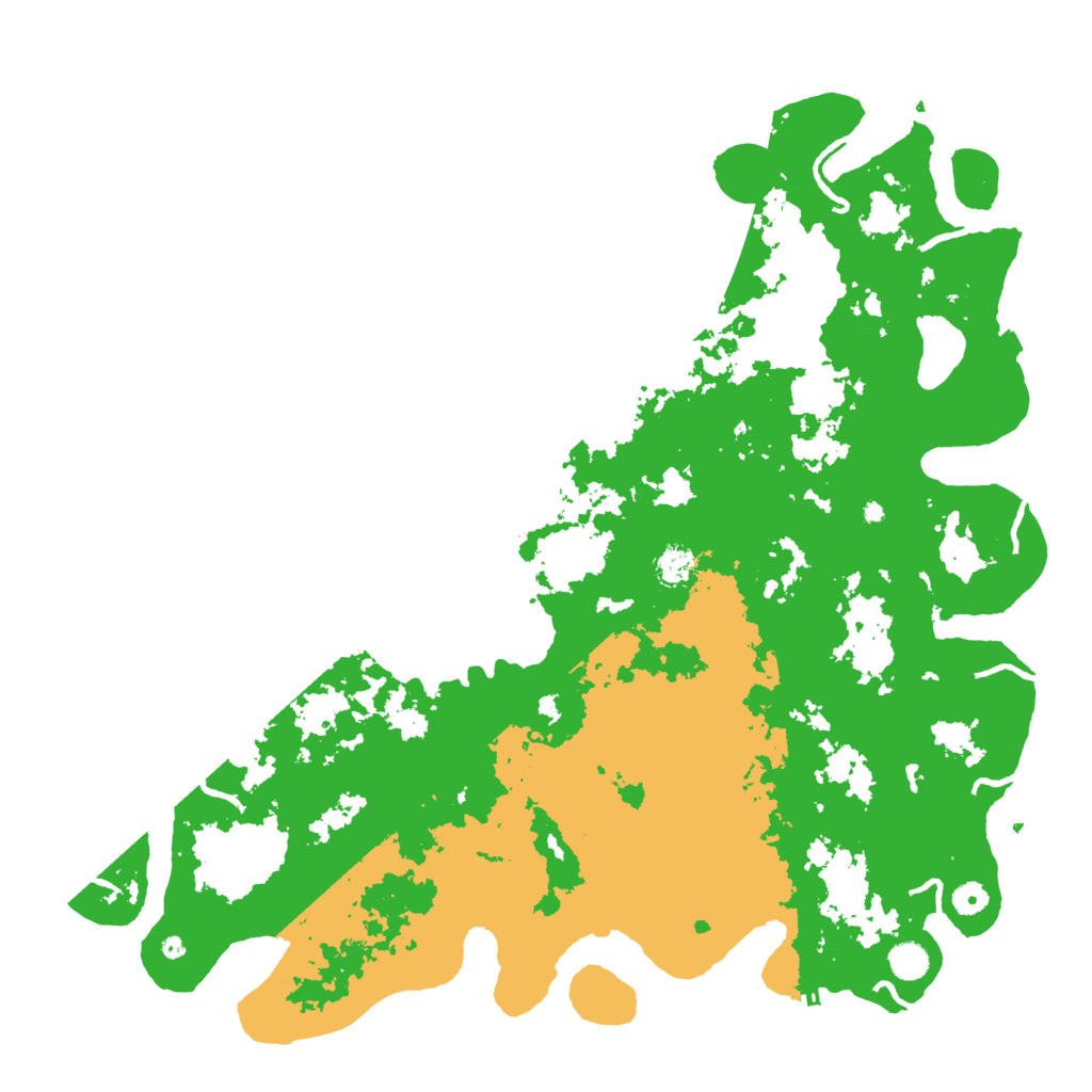 Biome Rust Map: Procedural Map, Size: 5000, Seed: 78923