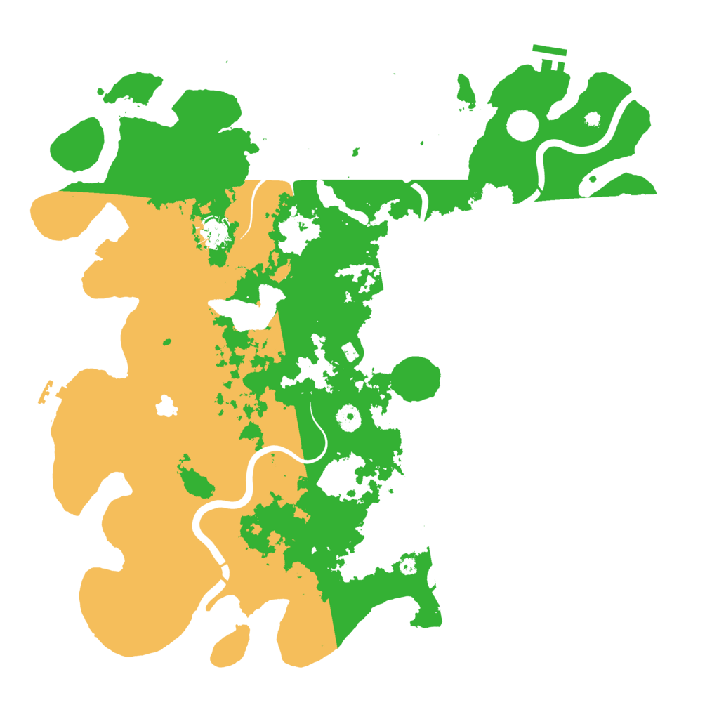 Biome Rust Map: Procedural Map, Size: 4250, Seed: 1707280082