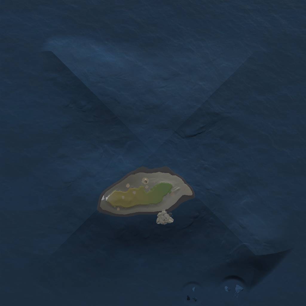 Rust Map: Procedural Map, Size: 1000, Seed: 7147837, 3 Monuments