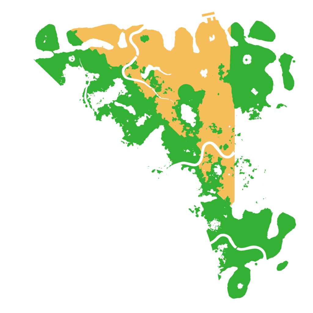 Biome Rust Map: Procedural Map, Size: 5000, Seed: 1897000304