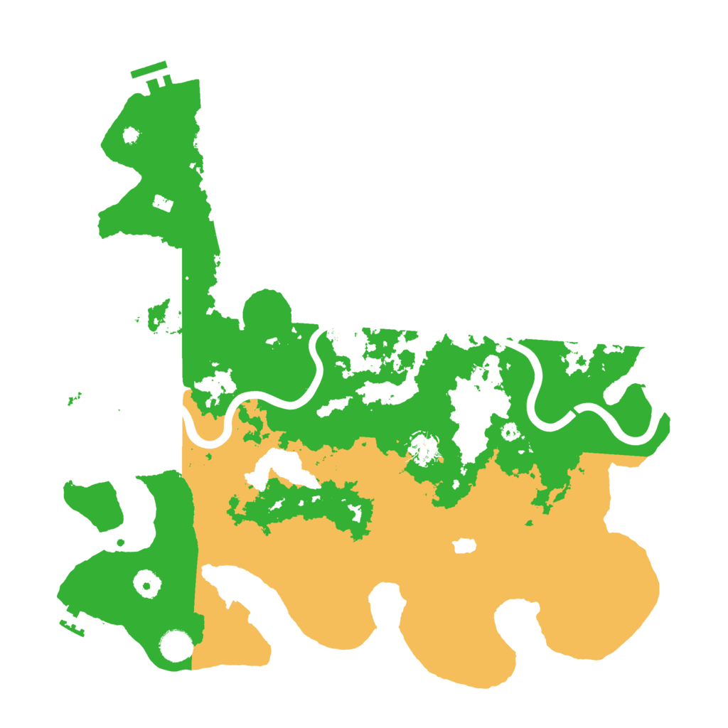 Biome Rust Map: Procedural Map, Size: 4000, Seed: 878594156