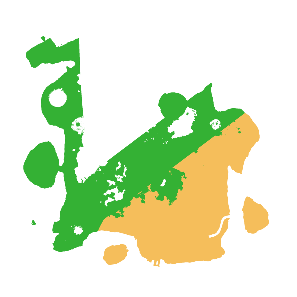 Biome Rust Map: Procedural Map, Size: 3000, Seed: 27495
