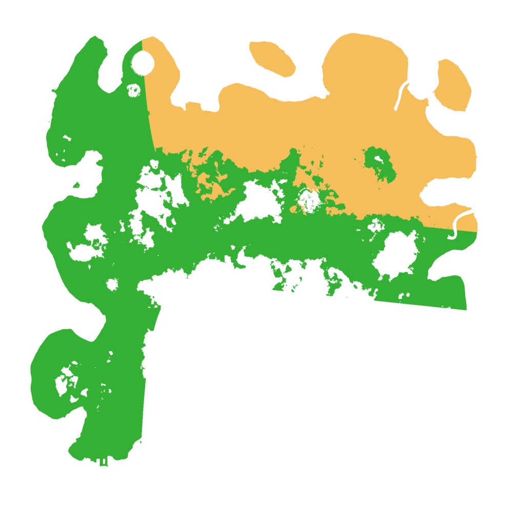 Biome Rust Map: Procedural Map, Size: 4000, Seed: 31120