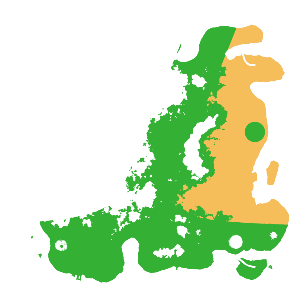 Biome Rust Map: Procedural Map, Size: 4000, Seed: 506387467