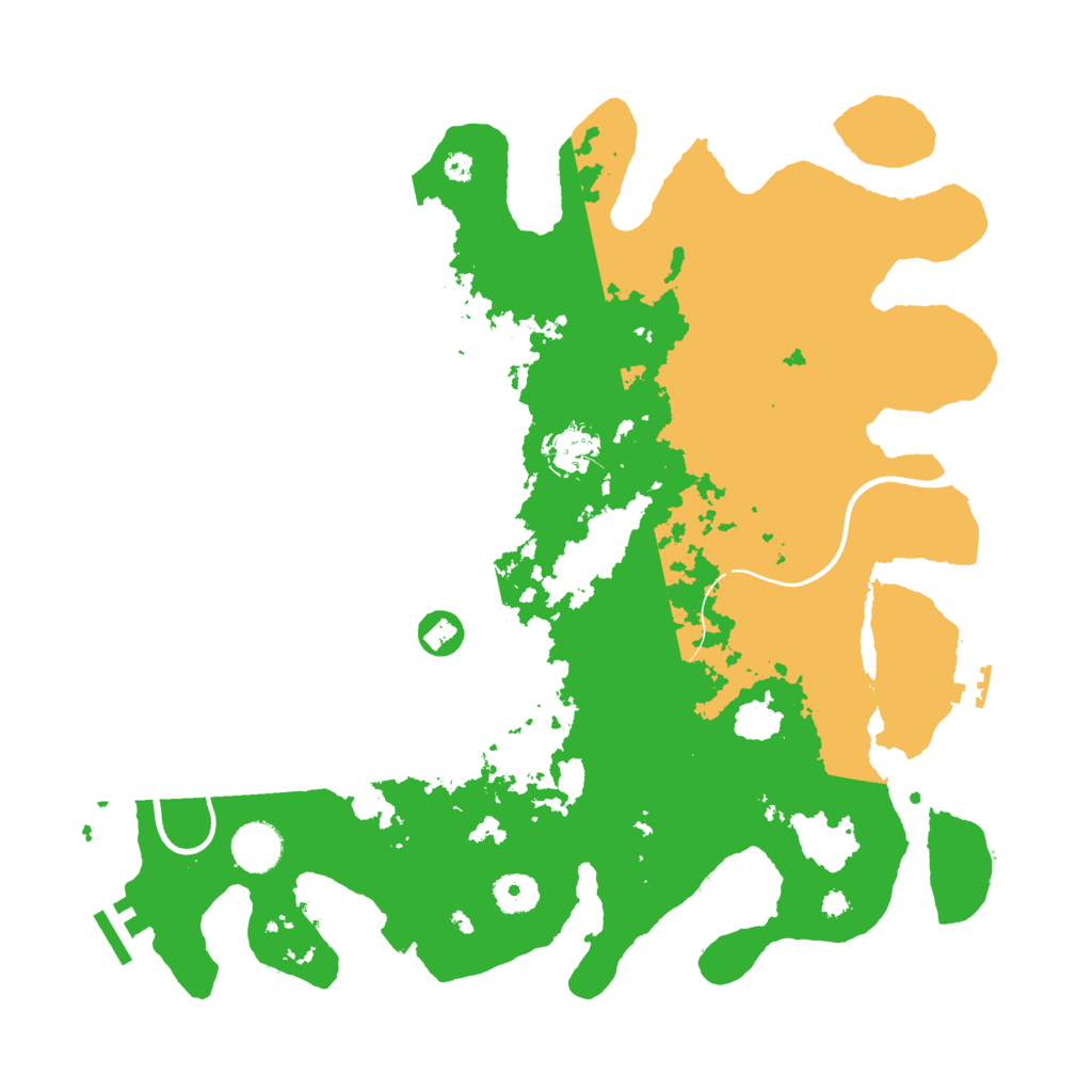 Biome Rust Map: Procedural Map, Size: 3800, Seed: 782097610