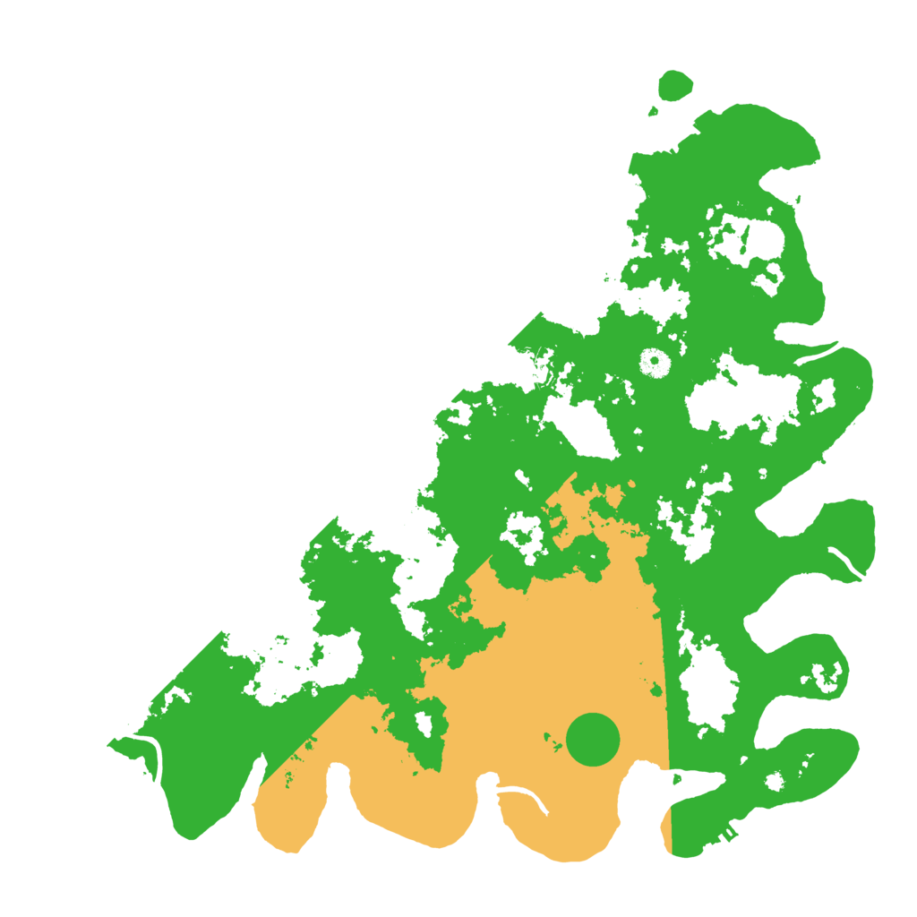 Biome Rust Map: Procedural Map, Size: 4500, Seed: 65465198