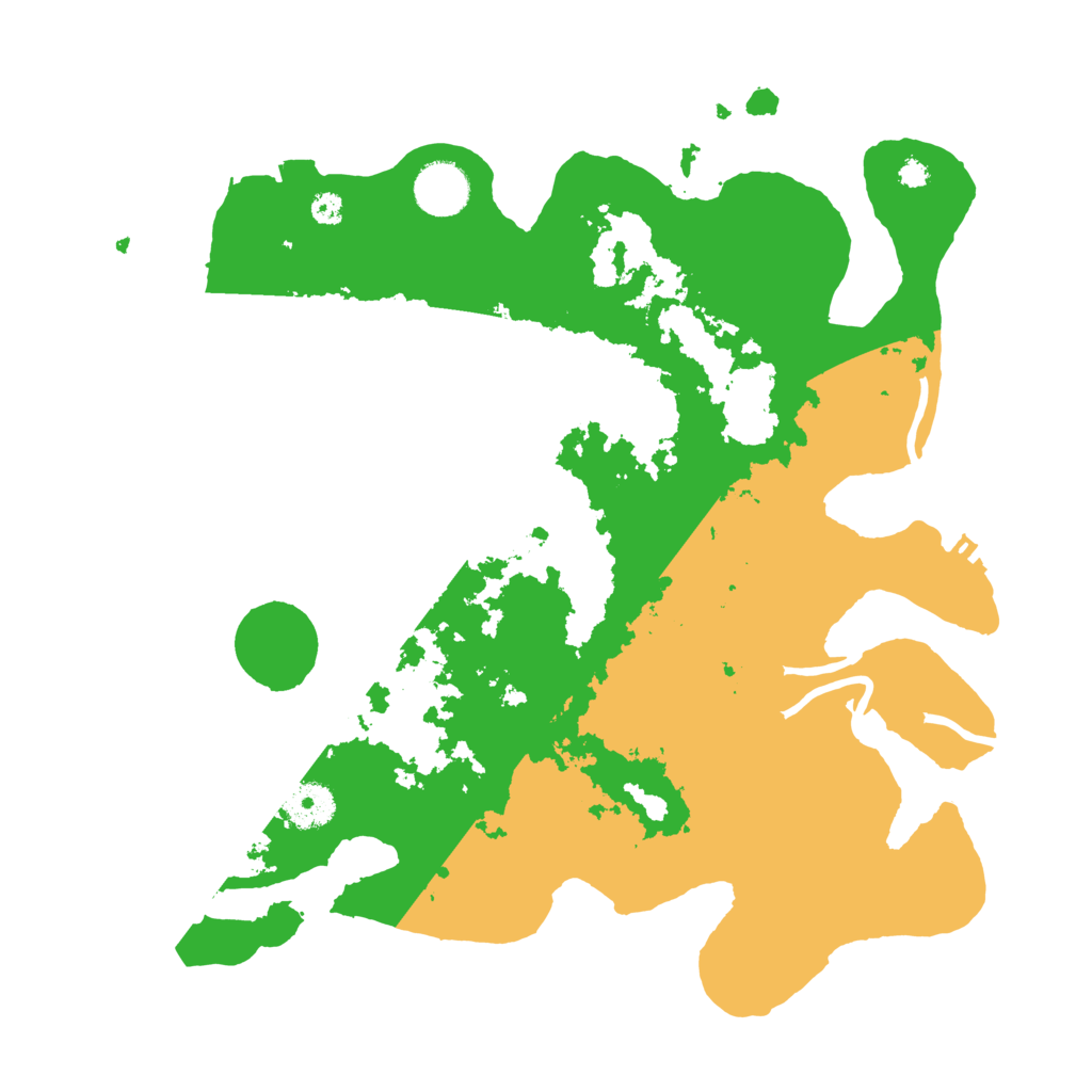 Biome Rust Map: Procedural Map, Size: 3500, Seed: 385182946