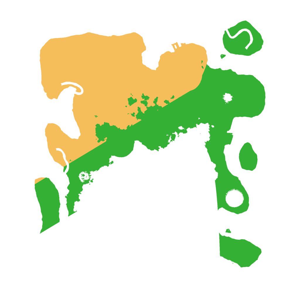 Biome Rust Map: Procedural Map, Size: 3000, Seed: 1694064259