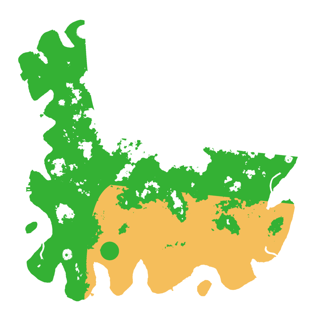 Biome Rust Map: Procedural Map, Size: 4500, Seed: 1853378095