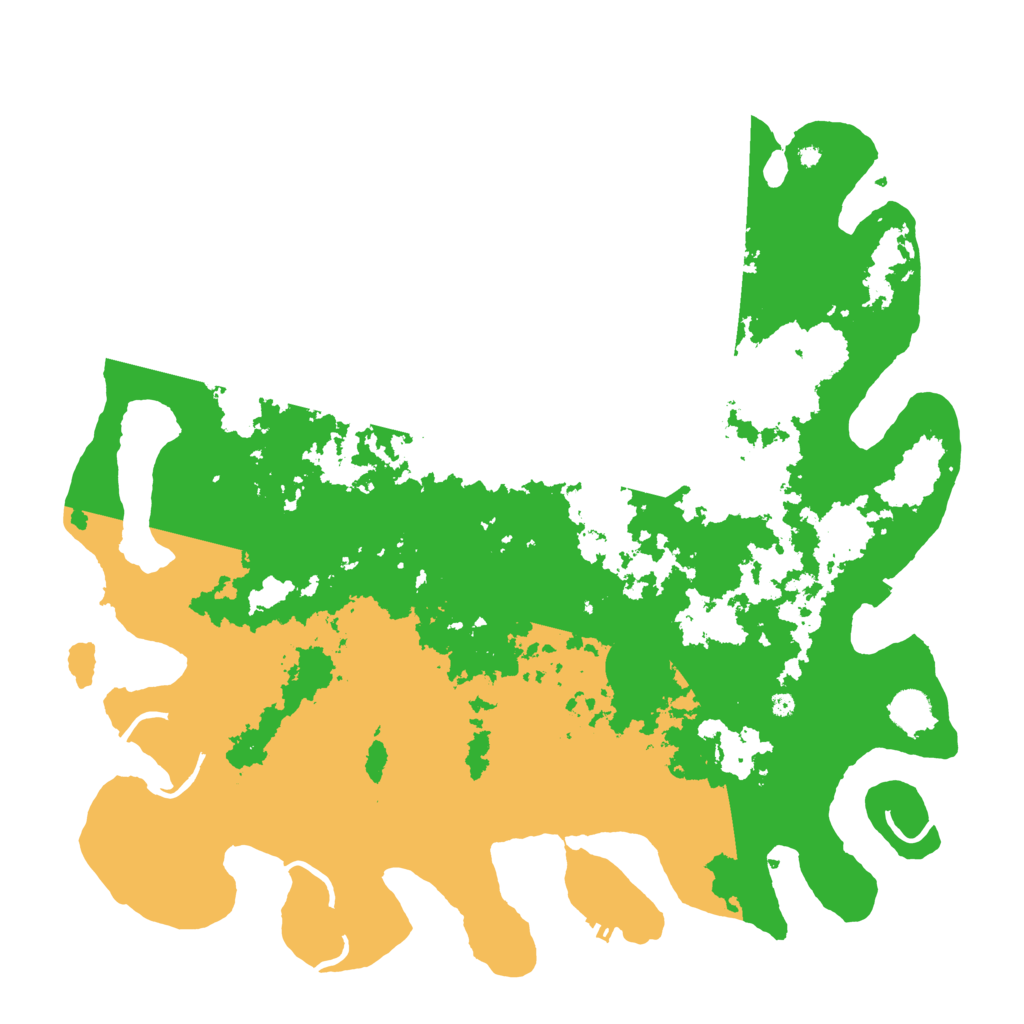 Biome Rust Map: Procedural Map, Size: 4500, Seed: 633504663