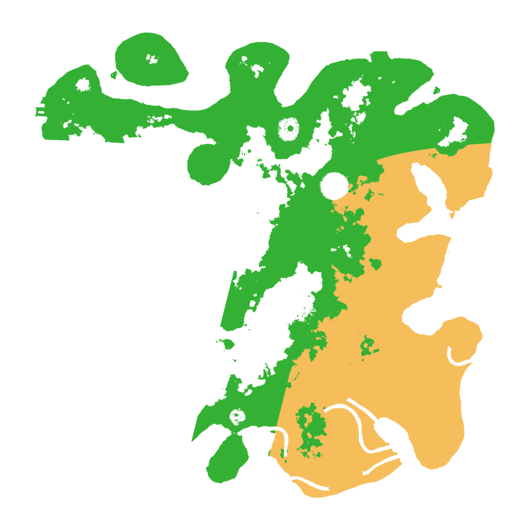 Biome Rust Map: Procedural Map, Size: 3500, Seed: 1367420938