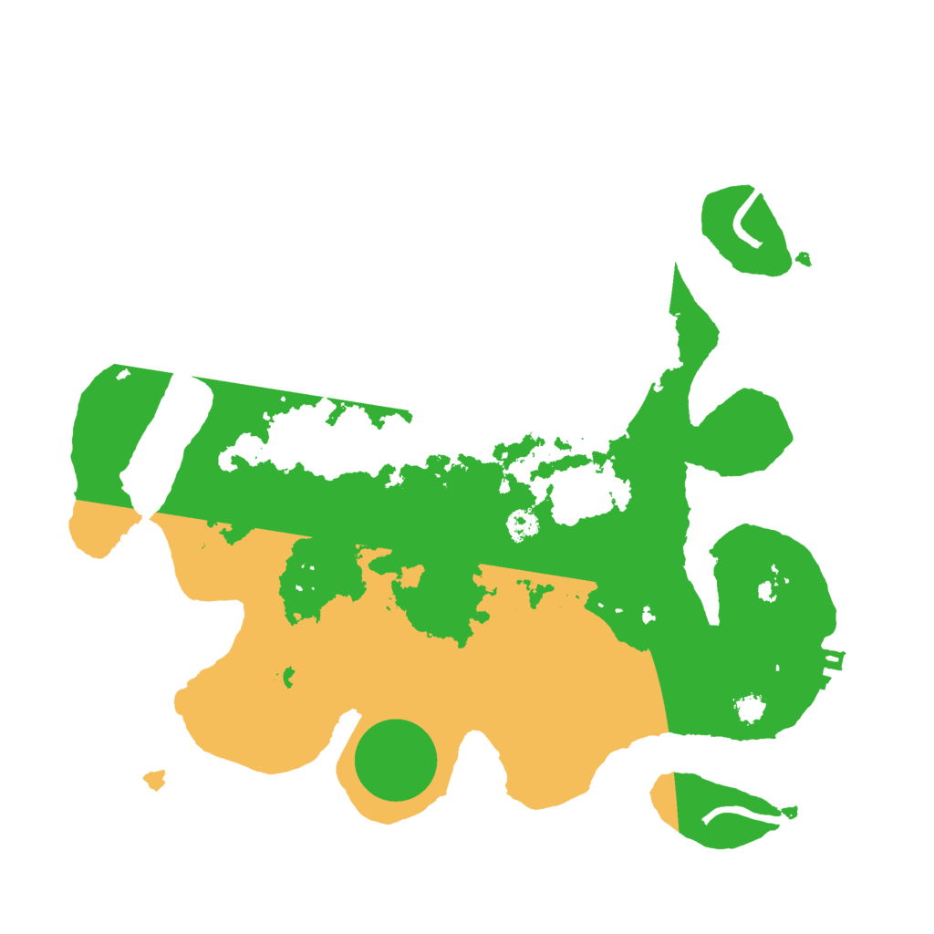 Biome Rust Map: Procedural Map, Size: 3000, Seed: 1147692175