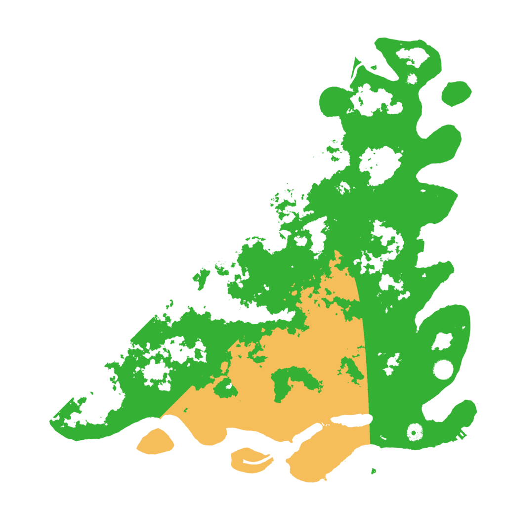Biome Rust Map: Procedural Map, Size: 4500, Seed: 1335767846
