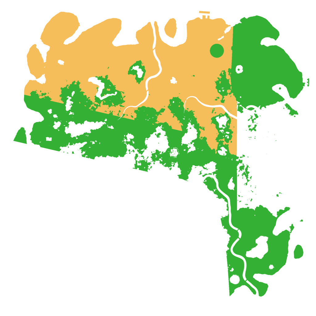 Biome Rust Map: Procedural Map, Size: 6000, Seed: 808742398