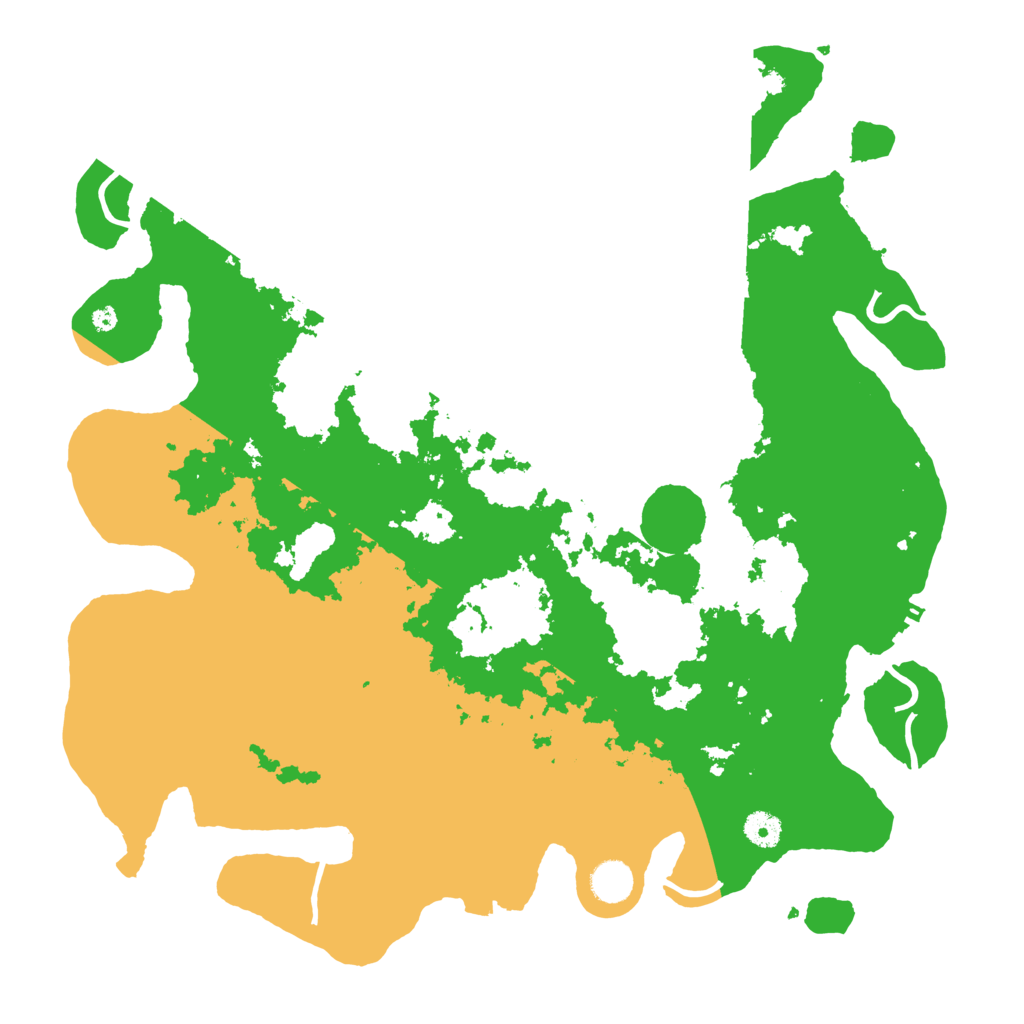 Biome Rust Map: Procedural Map, Size: 4250, Seed: 30253