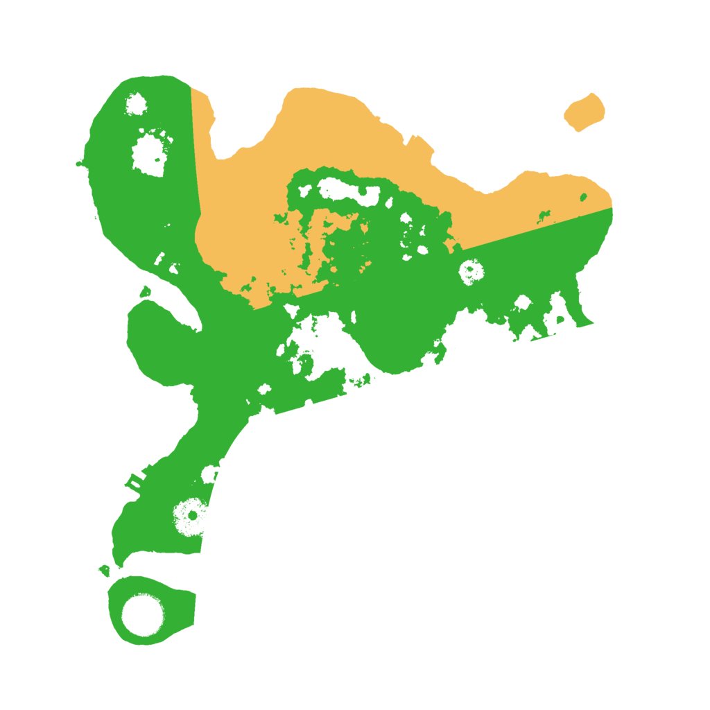 Biome Rust Map: Procedural Map, Size: 3000, Seed: 611544349