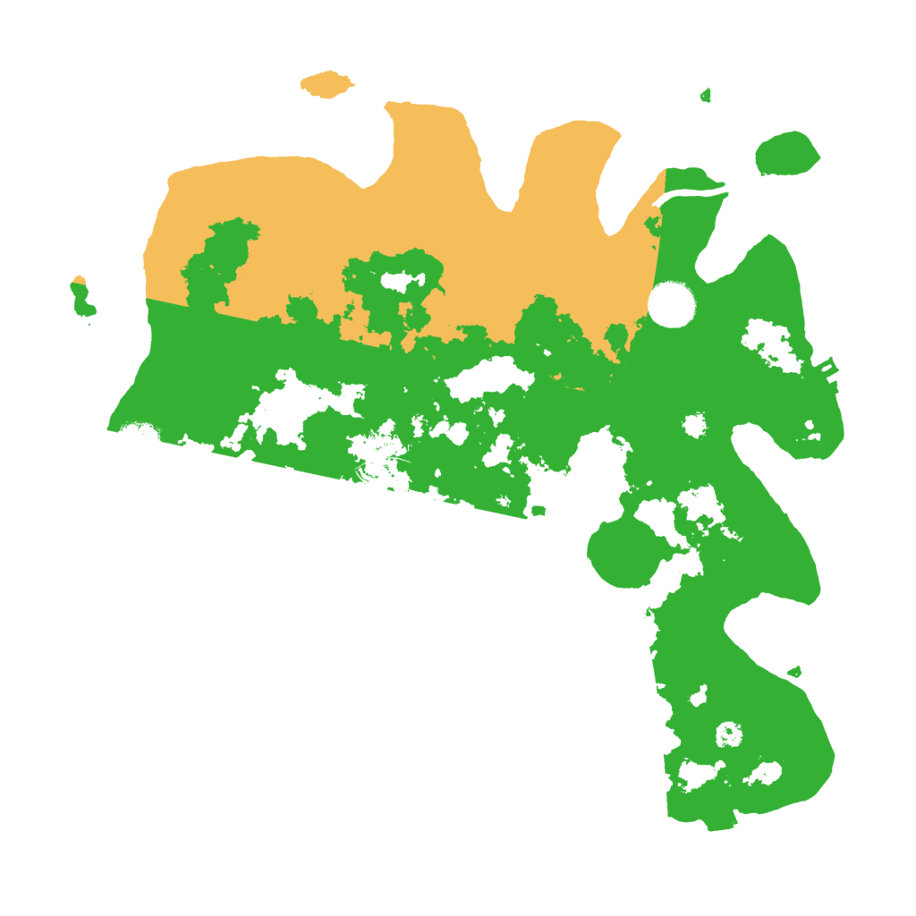 Biome Rust Map: Procedural Map, Size: 3500, Seed: 47047