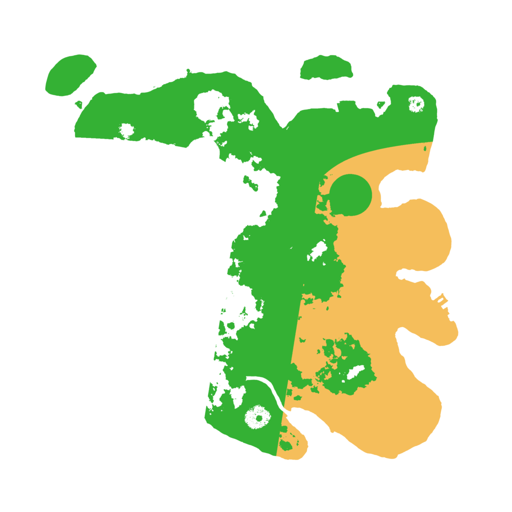 Biome Rust Map: Procedural Map, Size: 3250, Seed: 163123402