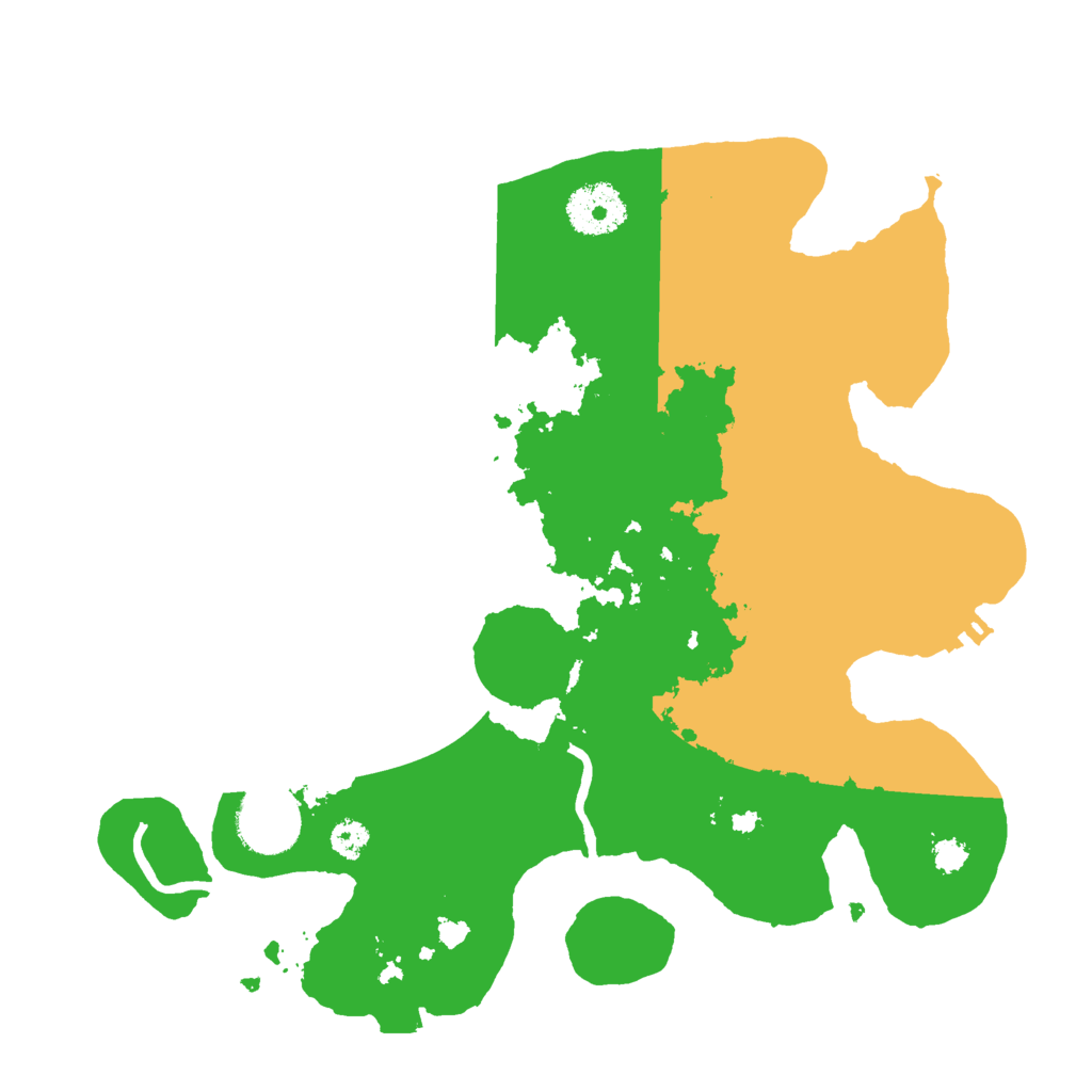 Biome Rust Map: Procedural Map, Size: 3000, Seed: 1059180087