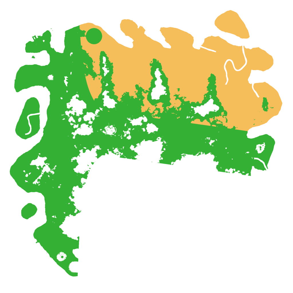 Biome Rust Map: Procedural Map, Size: 4800, Seed: 29953