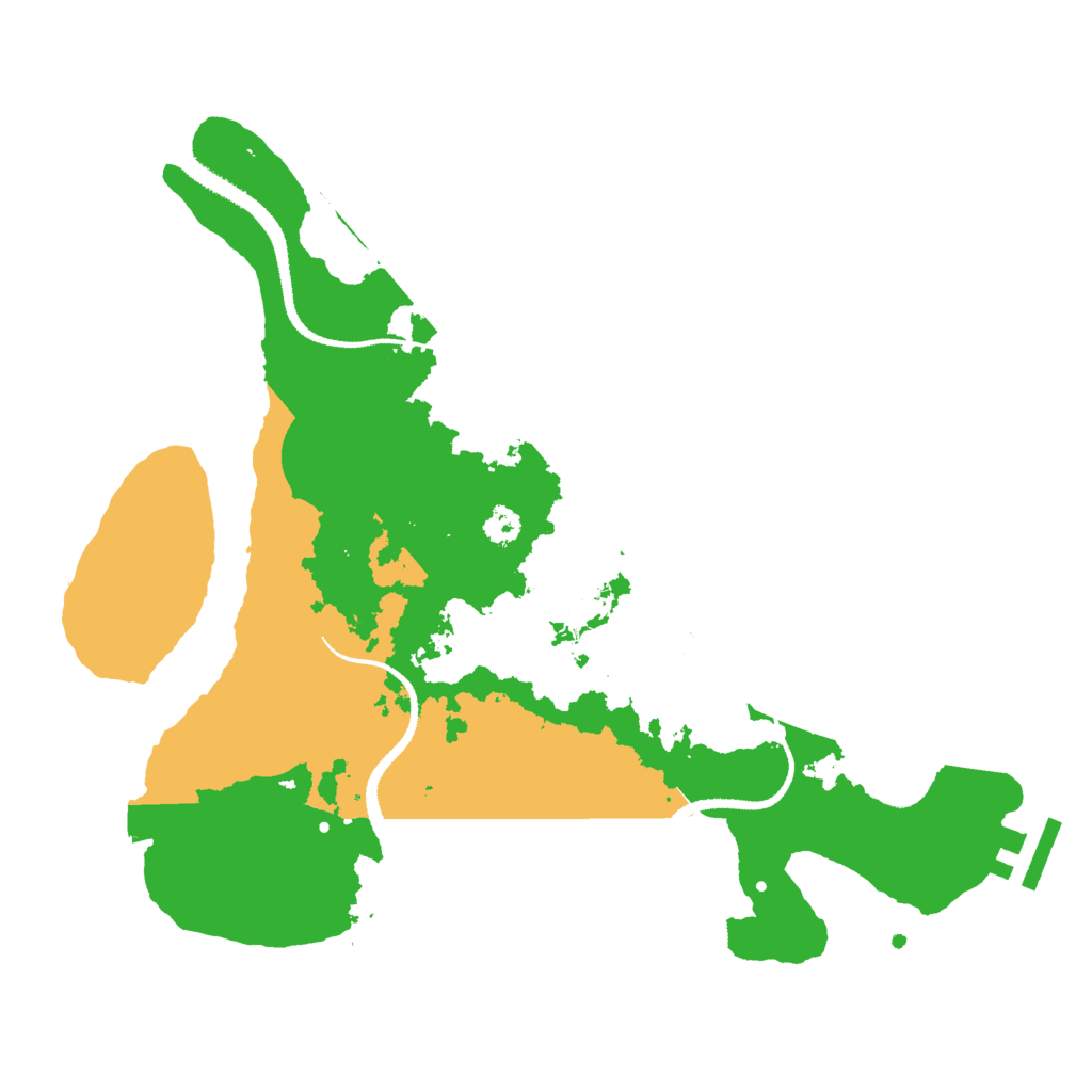 Biome Rust Map: Procedural Map, Size: 3000, Seed: 978526