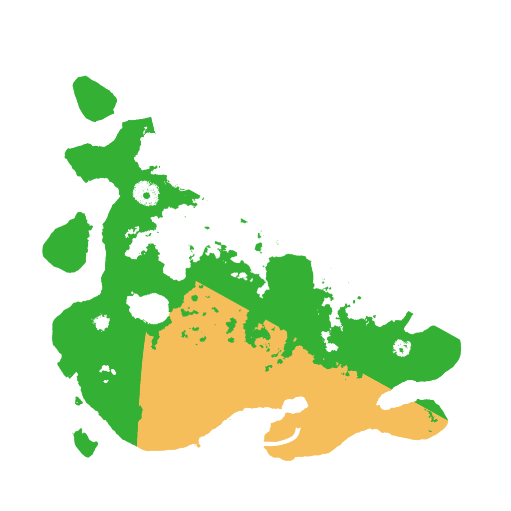 Biome Rust Map: Procedural Map, Size: 3000, Seed: 6924018