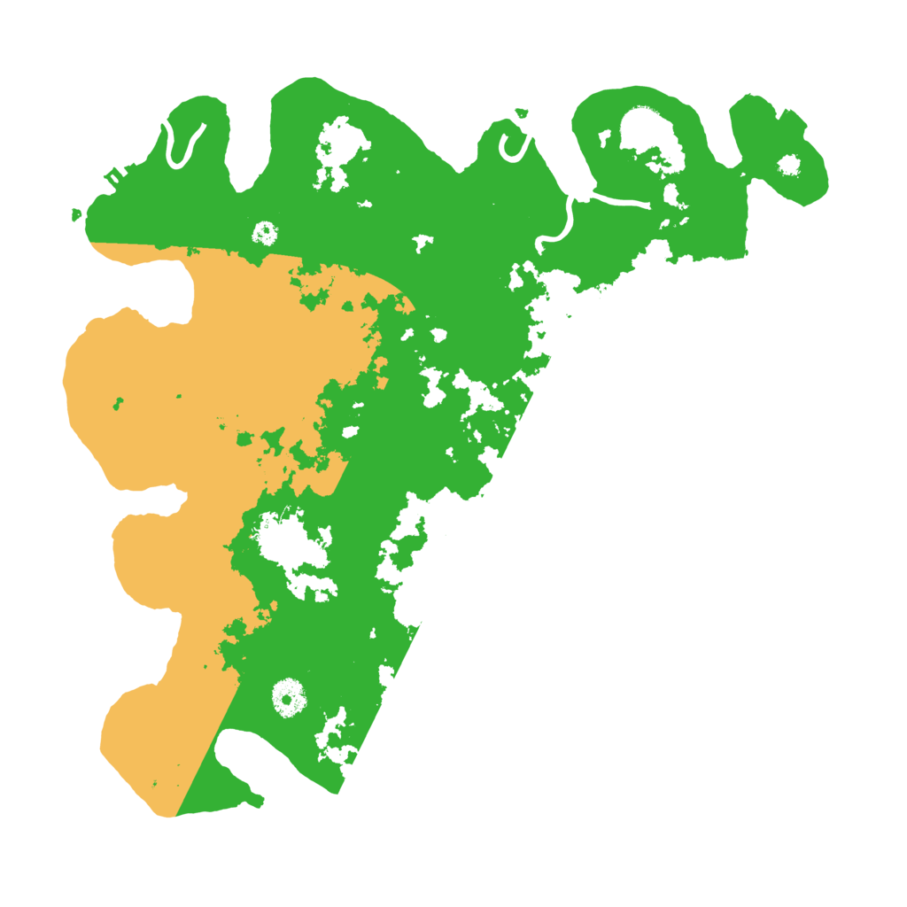 Biome Rust Map: Procedural Map, Size: 3750, Seed: 1378808811