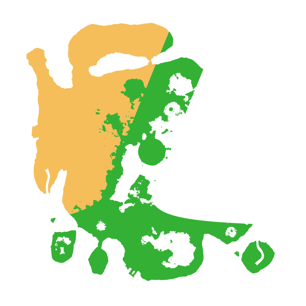 Biome Rust Map: Procedural Map, Size: 3000, Seed: 679940227