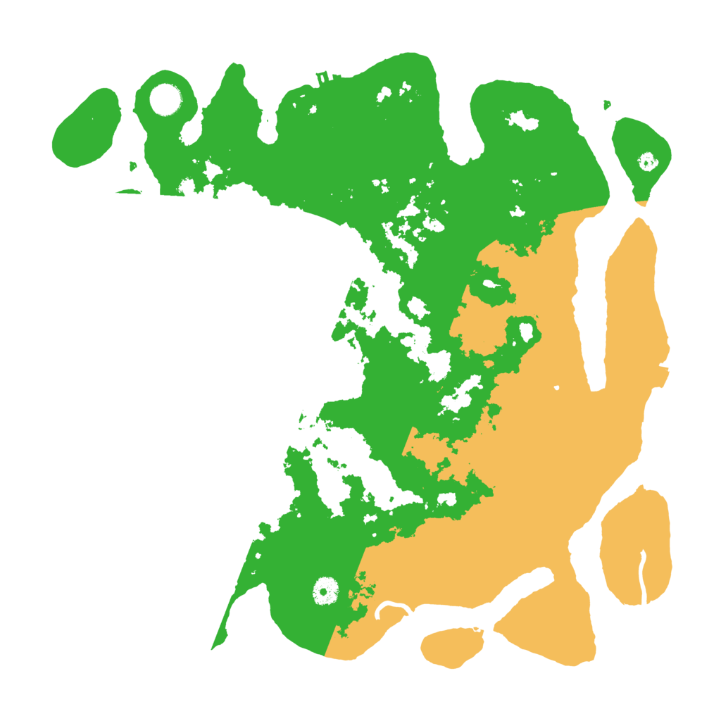 Biome Rust Map: Procedural Map, Size: 4000, Seed: 735501336