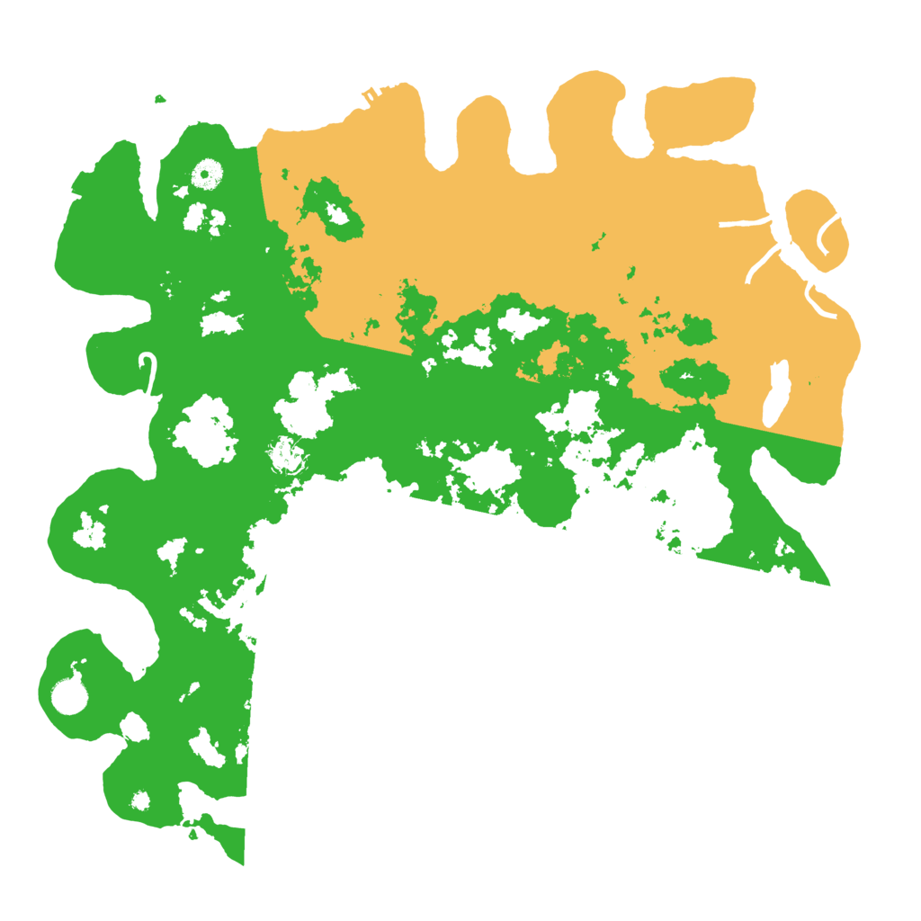 Biome Rust Map: Procedural Map, Size: 4500, Seed: 429577194