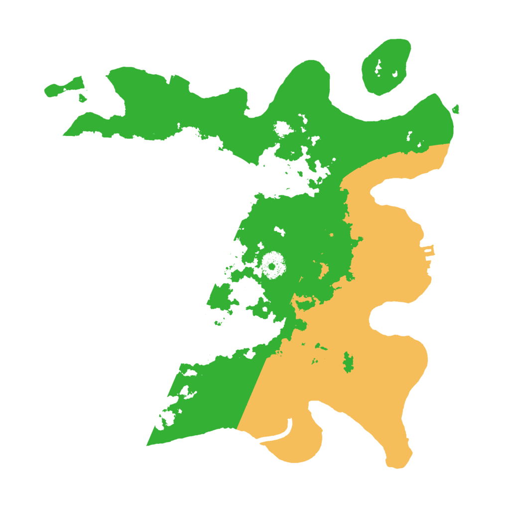 Biome Rust Map: Procedural Map, Size: 3000, Seed: 1964136730