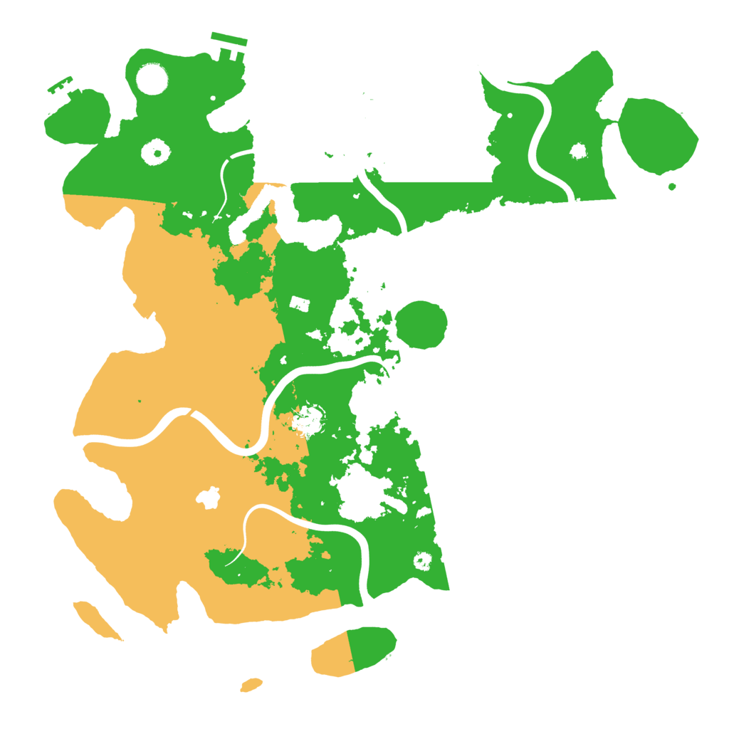 Biome Rust Map: Procedural Map, Size: 4050, Seed: 1541699895