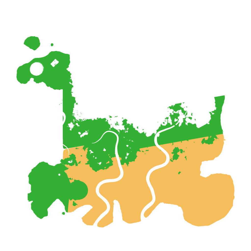 Biome Rust Map: Procedural Map, Size: 3550, Seed: 77434334