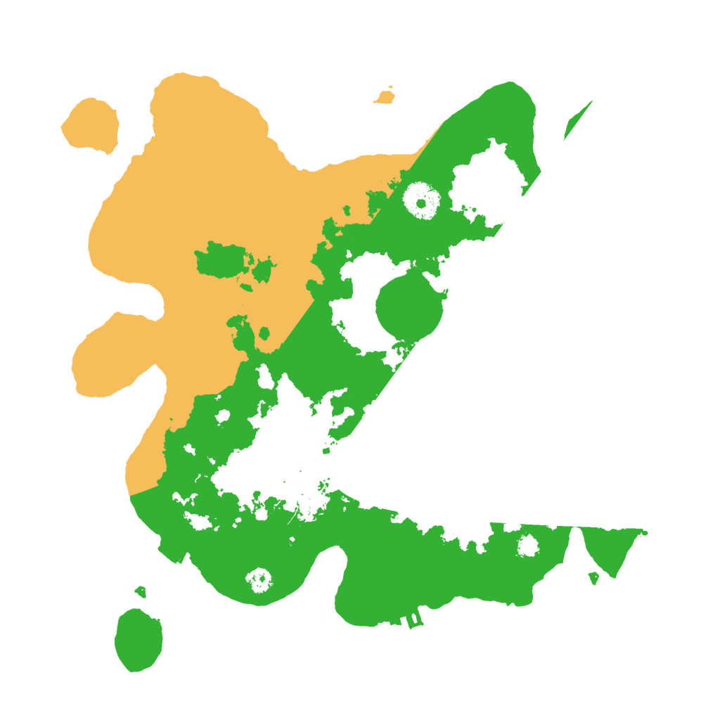 Biome Rust Map: Procedural Map, Size: 3000, Seed: 71786