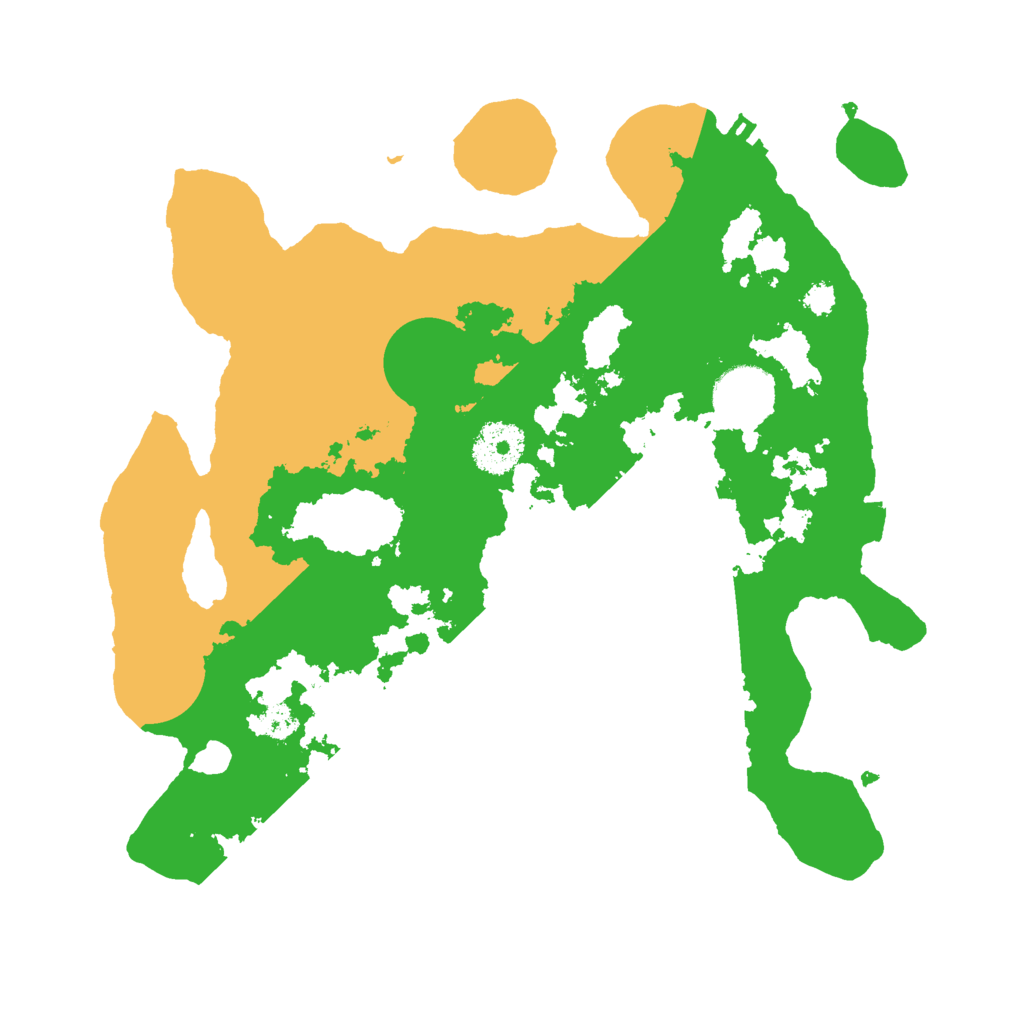Biome Rust Map: Procedural Map, Size: 3000, Seed: 758383629