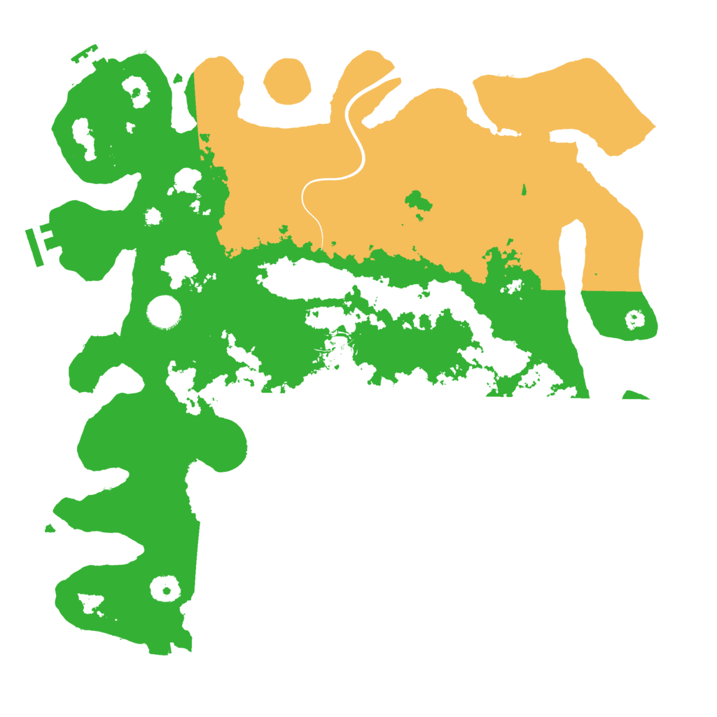 Biome Rust Map: Procedural Map, Size: 3750, Seed: 1050308142