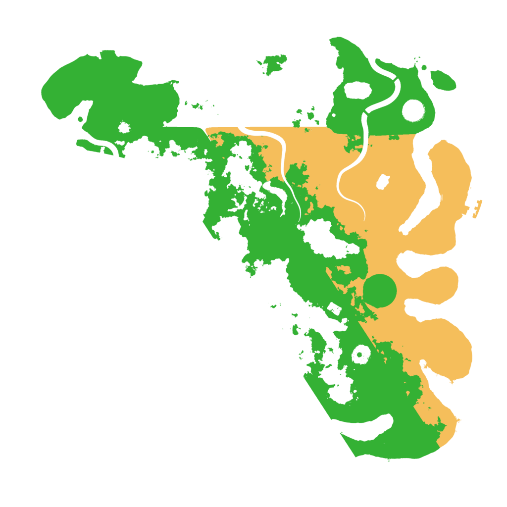 Biome Rust Map: Procedural Map, Size: 4000, Seed: 664156688