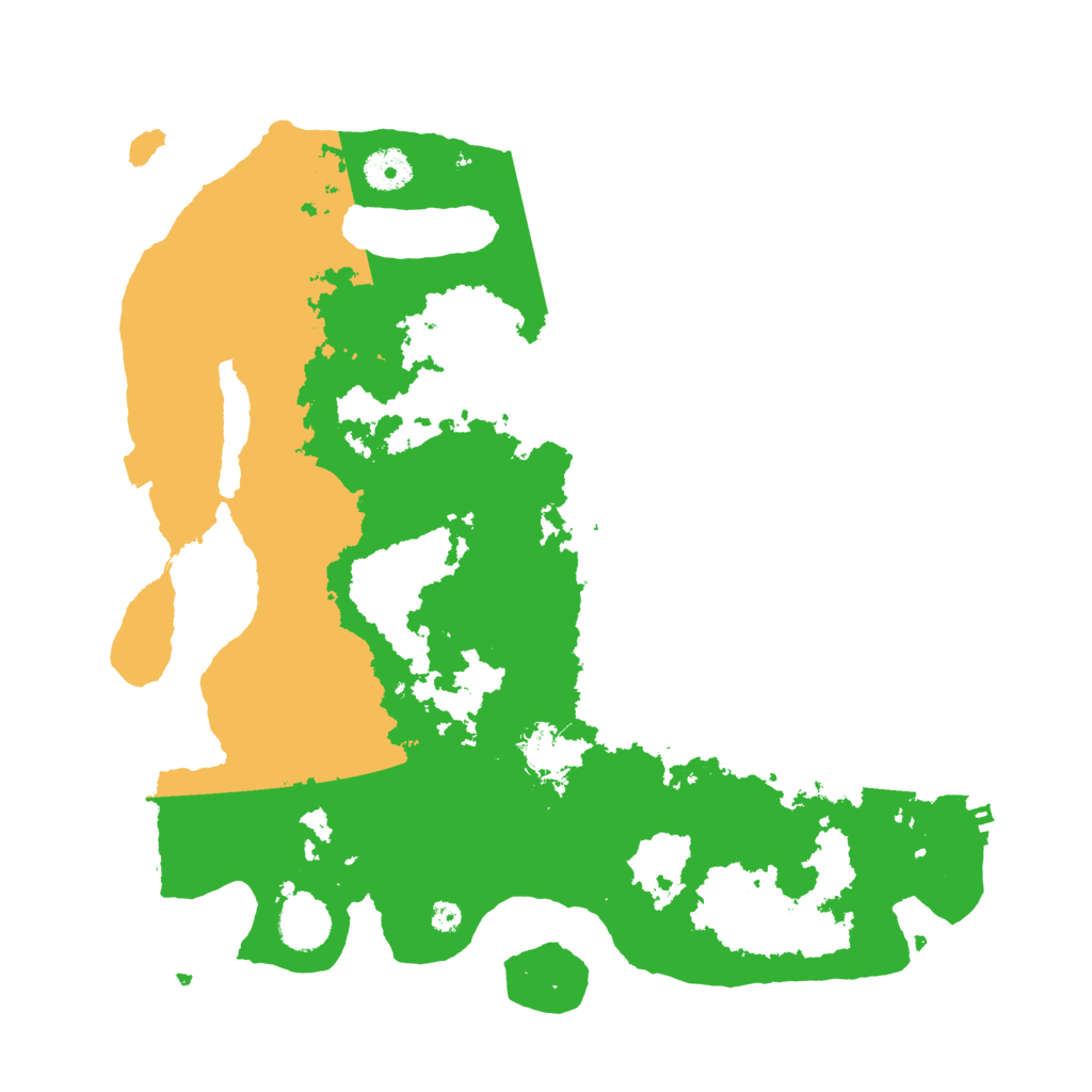 Biome Rust Map: Procedural Map, Size: 3700, Seed: 1077365101