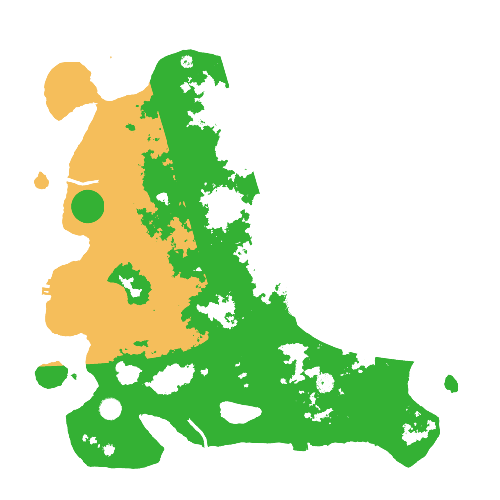 Biome Rust Map: Procedural Map, Size: 4000, Seed: 1410967