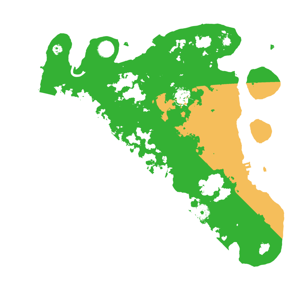 Biome Rust Map: Procedural Map, Size: 3250, Seed: 42634925