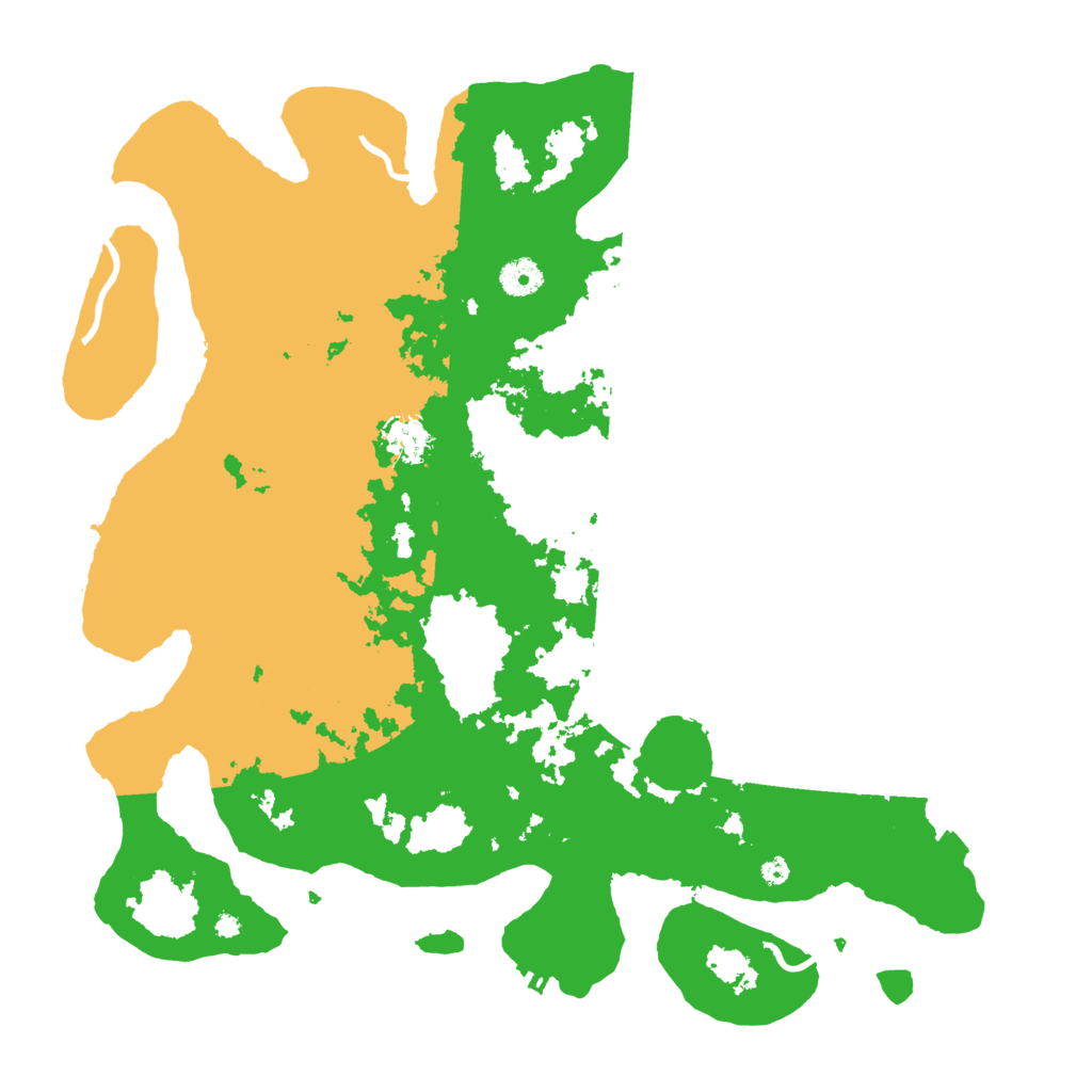 Biome Rust Map: Procedural Map, Size: 4096, Seed: 1982847954